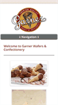 Mobile Screenshot of garner-wafers.com